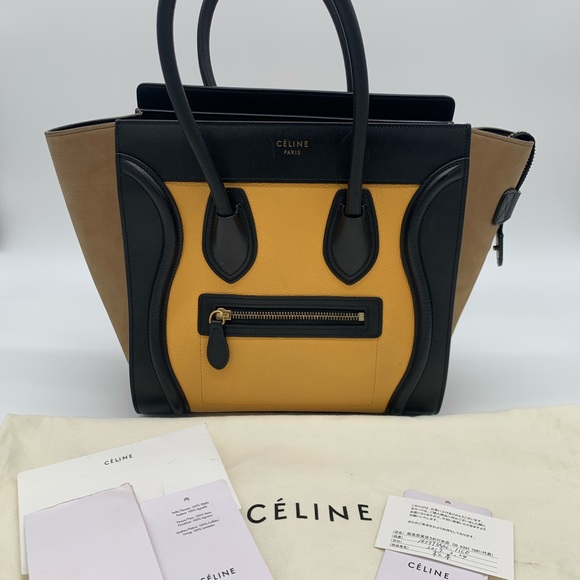 ⭐️CELINE tri color Luggage tote⭐️ - Picture 1 of 8